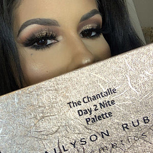 The Chantalle Day 2 Nite Eyeshadow Palette (with PRESSED GLITTER) (LIMITED EDITION)