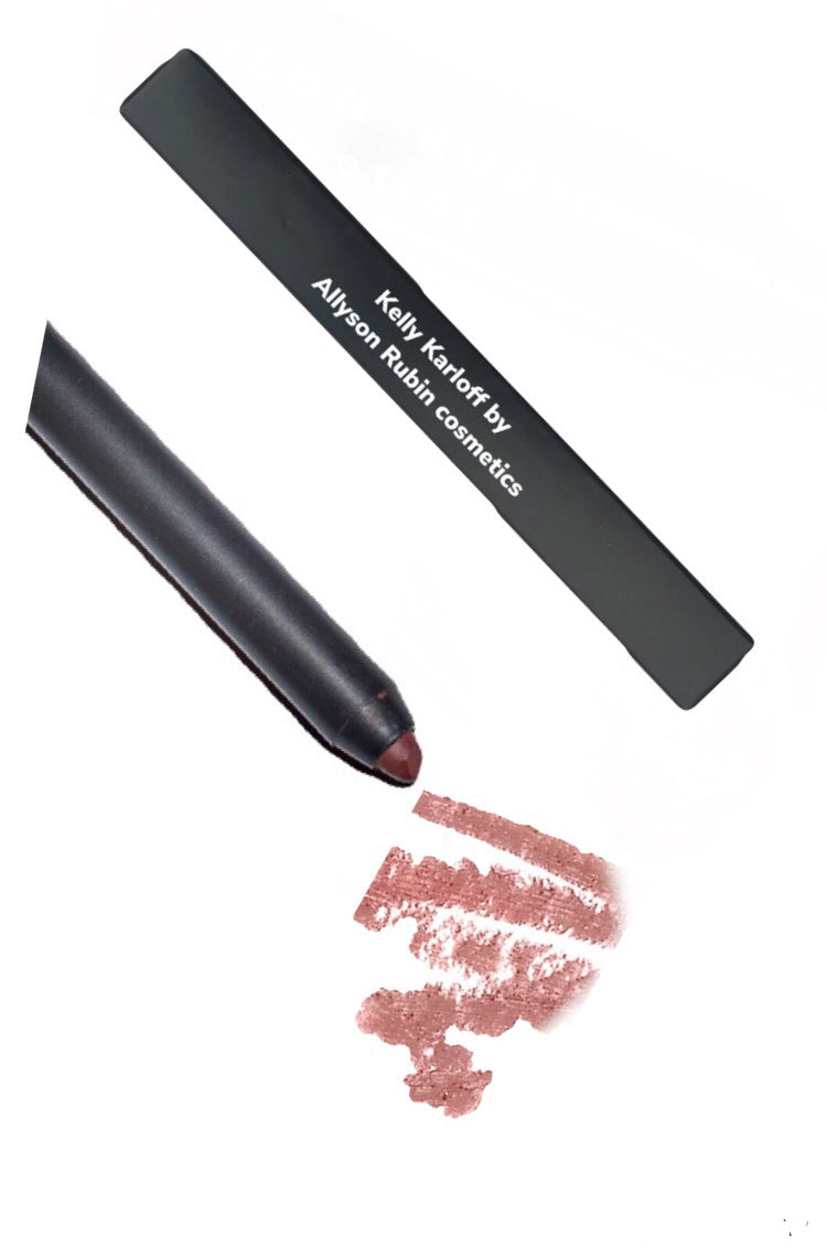 Kelly Karloff lip liner by Allyson Rubin cosmetics.