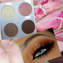 Load image into Gallery viewer, Beautifully BLENDED EYESHADOW QUAD IN WARM