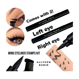 wing eyeliner stamp by Allyson Rubin cosmetics